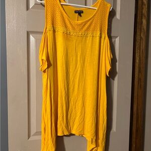 Lane Bryant Sunlit Yellow Blouse